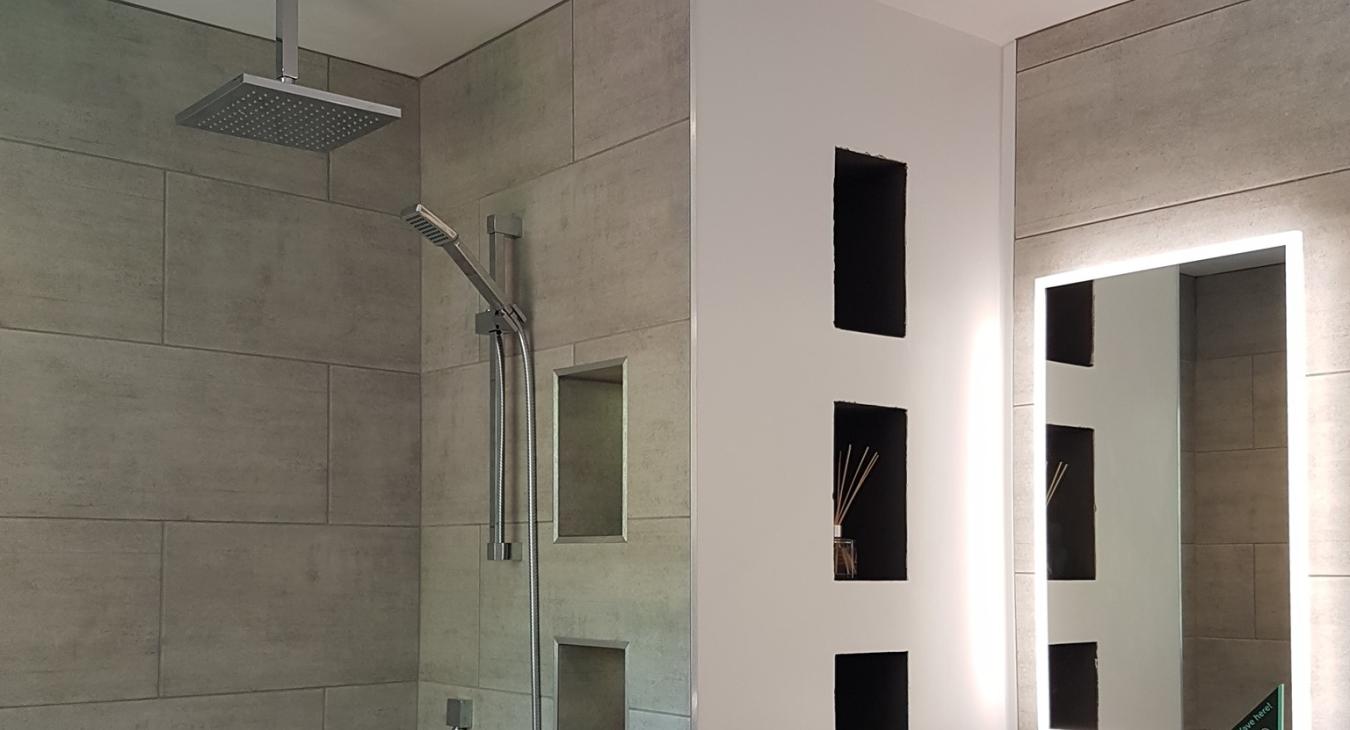 Bathroom renovations in Hampshire – Electrics, Lighting & Design